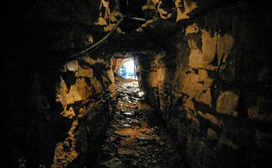 An inside look of the Cave.